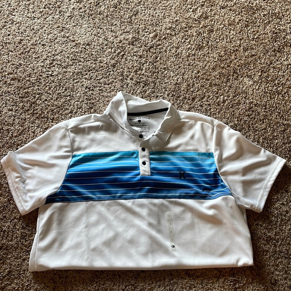 NWT Mens DriFit Polo. Size Large.